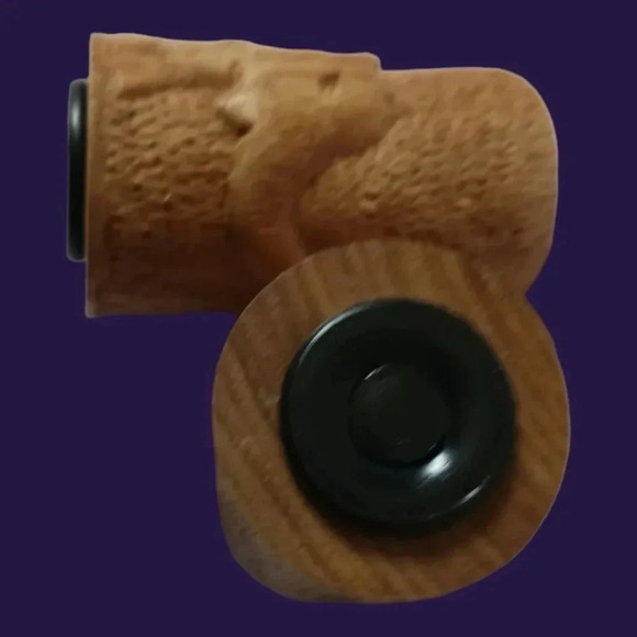 Mid century rustic salt & pepper shakers - Picture 6 of 7